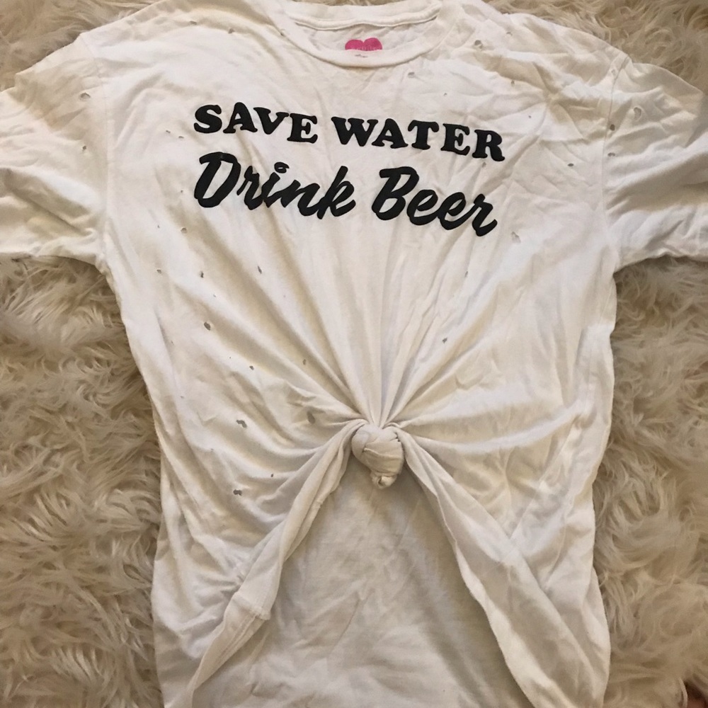 Buddy Love graphic, distressed tee